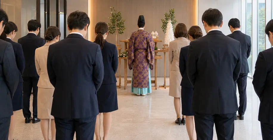 社員健康祈願