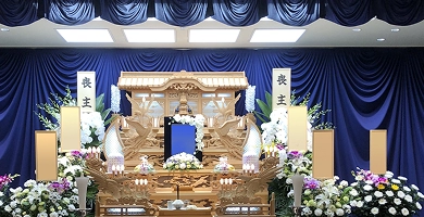 神葬祭の御祈祷の風景